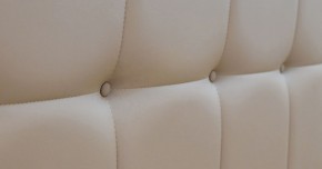 Кровать двойная Хлоя 160 + ортопед + ПМ + дно (арт. Пегасо капучино к/з (бежево-коричневый)) в Ишиме - ishim.ok-mebel.com | фото 5