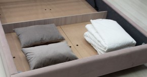 Кровать двойная Мелисса 140 + ортопед + ПМ + дно (арт. Тори 45 велюр (ява)) в Ишиме - ishim.ok-mebel.com | фото 5