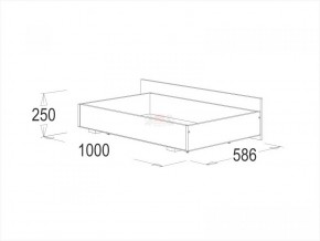 Кровать двойная Ольга 1Н + 2-а ящика (1200*2000) в Ишиме - ishim.ok-mebel.com | фото 3