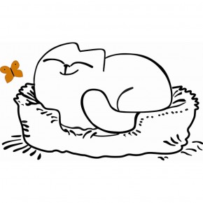 Кровать двухуровневая Кот № 900.1 ЛЕВАЯ (туя светлая/белый) в Ишиме - ishim.ok-mebel.com | фото 2