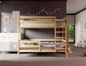 Кровать двухъярусная без крыши 80*160 без покраски в Ишиме - ishim.ok-mebel.com | фото 3