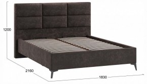 Кровать двуспальная Делана с ПМ Тип 1 в Ишиме - ishim.ok-mebel.com | фото 4