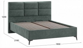 Кровать двуспальная Делана с ПМ Тип 1 в Ишиме - ishim.ok-mebel.com | фото 4