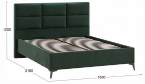 Кровать двуспальная Делана с ПМ Тип 1 в Ишиме - ishim.ok-mebel.com | фото 4