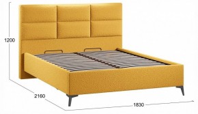 Кровать двуспальная Делана с ПМ Тип 1 в Ишиме - ishim.ok-mebel.com | фото 4