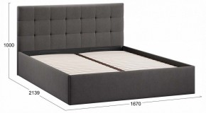 Кровать двуспальная Джоли с ПМ Тип 1 в Ишиме - ishim.ok-mebel.com | фото 4