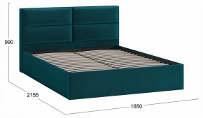 Кровать двуспальная Глосс с ПМ Тип 1 в Ишиме - ishim.ok-mebel.com | фото 4