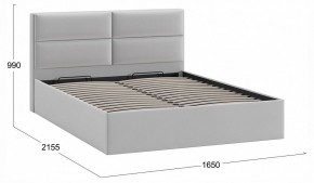 Кровать двуспальная Глосс с ПМ Тип 1 в Ишиме - ishim.ok-mebel.com | фото 4