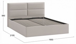 Кровать двуспальная Глосс с ПМ Тип 1 в Ишиме - ishim.ok-mebel.com | фото 4