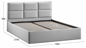 Кровать двуспальная Стелла с ПМ Тип 1 в Ишиме - ishim.ok-mebel.com | фото 3