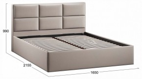 Кровать двуспальная Стелла с ПМ Тип 1 в Ишиме - ishim.ok-mebel.com | фото 4