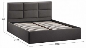Кровать двуспальная Стелла с ПМ Тип 1 в Ишиме - ishim.ok-mebel.com | фото 4