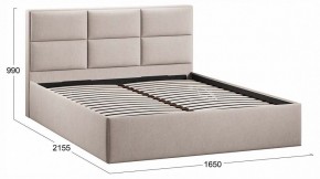 Кровать двуспальная Стелла с ПМ Тип 1 в Ишиме - ishim.ok-mebel.com | фото 4