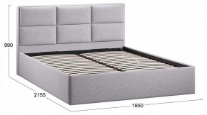 Кровать двуспальная Стелла с ПМ Тип 1 в Ишиме - ishim.ok-mebel.com | фото 4