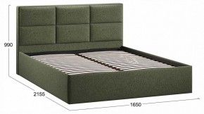 Кровать двуспальная Стелла с ПМ Тип 1 в Ишиме - ishim.ok-mebel.com | фото 4