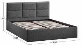 Кровать двуспальная Стелла с ПМ Тип 1 в Ишиме - ishim.ok-mebel.com | фото 4