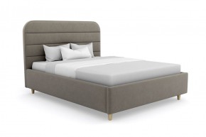 Кровать Эквадор Люкс интерьерная +основание (140х200) в Ишиме - ishim.ok-mebel.com | фото 14