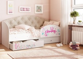 Кровать Эльза на щитах  + Бортик в Ишиме - ishim.ok-mebel.com | фото 4
