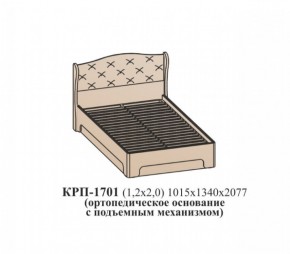 Кровать ЭЙМИ с подъемным механизмом КРП-1701 (1200х2000) Венге/патина серебро в Ишиме - ishim.ok-mebel.com | фото