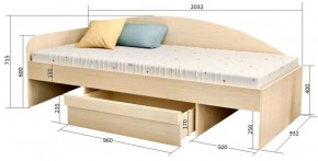 Кровать Изгиб в Ишиме - ishim.ok-mebel.com | фото 2