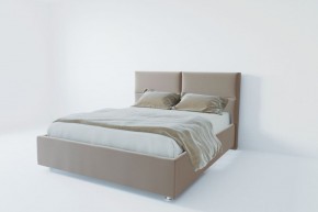 Кровать Корсика с ортопедическим основанием 800 (велюр светло-серый) в Ишиме - ishim.ok-mebel.com | фото