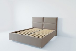 Кровать Корсика с ортопедическим основанием 800 (велюр светло-серый) в Ишиме - ishim.ok-mebel.com | фото 2