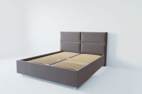 Кровать Корсика с ортопедическим основанием 800 (велюр темно-серый) в Ишиме - ishim.ok-mebel.com | фото 2