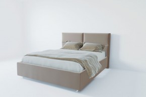 Кровать Корсика с ПМ 1200 (велюр светло-серый) в Ишиме - ishim.ok-mebel.com | фото 2