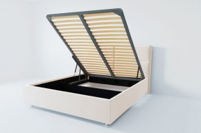 Кровать Корсика с ПМ 800 (экокожа белая) в Ишиме - ishim.ok-mebel.com | фото