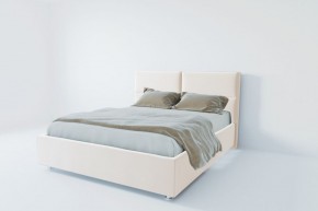 Кровать Корсика с ПМ 800 (экокожа белая) в Ишиме - ishim.ok-mebel.com | фото 2