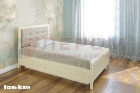 Кровать КР-1031 с мягким изголовьем в Ишиме - ishim.ok-mebel.com | фото