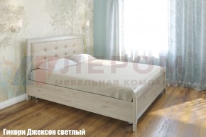 Кровать КР-2033 с мягким изголовьем в Ишиме - ishim.ok-mebel.com | фото