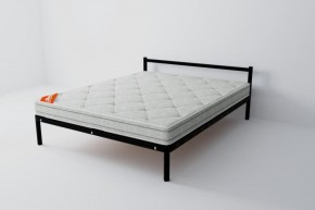 Кровать Мета с матрасом 800 (черный) в Ишиме - ishim.ok-mebel.com | фото 1