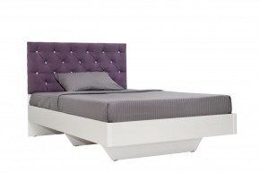 Кровать Милана (1400) Каретная стяжка, на щитах в Ишиме - ishim.ok-mebel.com | фото 2