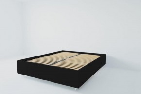 Кровать Подиум с ортопедическим основанием 800 (экокожа кольт ч) в Ишиме - ishim.ok-mebel.com | фото 2