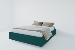 Кровать Подиум с ортопедическим основанием 800 (велюр бирюзовый) в Ишиме - ishim.ok-mebel.com | фото