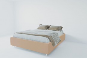 Кровать Подиум с ортопедическим основанием 800 (велюр светло-серый) в Ишиме - ishim.ok-mebel.com | фото