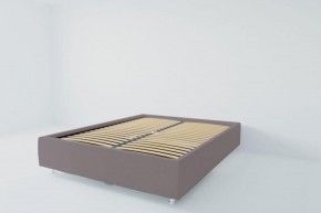 Кровать Подиум с ортопедическим основанием 900 (велюр темно-серый) в Ишиме - ishim.ok-mebel.com | фото 2