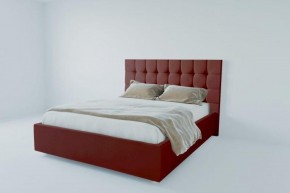 Кровать Венеция без основания 2000 (велюр бордо) в Ишиме - ishim.ok-mebel.com | фото