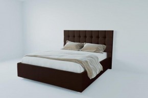 Кровать Венеция без основания 800 (экокожа коричневая) в Ишиме - ishim.ok-mebel.com | фото