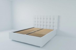 Кровать Венеция с ортопедическим основанием 1200 (экокожа белая) в Ишиме - ishim.ok-mebel.com | фото 2
