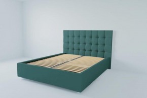 Кровать Венеция с ортопедическим основанием 1200 (велюр бирюзовый) в Ишиме - ishim.ok-mebel.com | фото 2