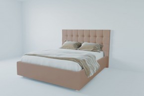 Кровать Венеция с ортопедическим основанием 1200 (велюр серый) в Ишиме - ishim.ok-mebel.com | фото