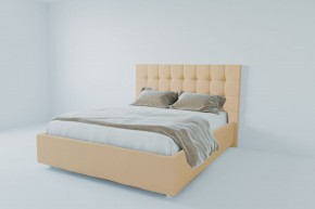 Кровать Венеция с ПМ 900 (экокожа бежевая) в Ишиме - ishim.ok-mebel.com | фото 2