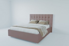 Кровать Венеция с ПМ 900 (велюр темно-серый) в Ишиме - ishim.ok-mebel.com | фото 2