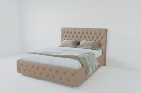 Кровать Версаль 1200 без основания (велюр серый) в Ишиме - ishim.ok-mebel.com | фото