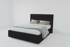 Кровать Версаль с ПМ 1200  (экокожа кольт ч) в Ишиме - ishim.ok-mebel.com | фото