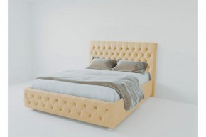 Кровать Версаль с ПМ 800 (экокожа бежевая) в Ишиме - ishim.ok-mebel.com | фото