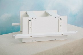 Кроватка-трансформер Classic 6в1 + комплект матрасов (белая матовая) в Ишиме - ishim.ok-mebel.com | фото 10