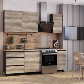 Кухня Энигма 1.6 м (венге/дуб каньон) в Ишиме - ishim.ok-mebel.com | фото